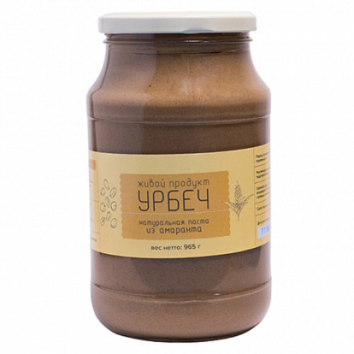 

Урбеч из семян амаранта Живой продукт 965 г