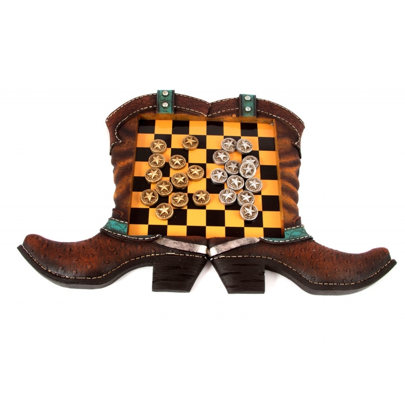 фото Шашки. дикий запад, 45x3x29 см подарки и сувениры
