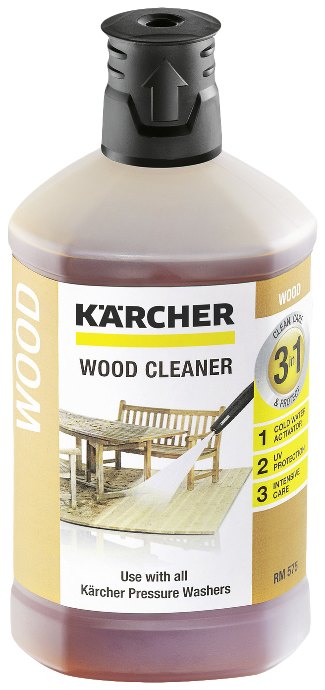 Средство для чистки древесины Karcher 6.295-757.0 3в1 1 л