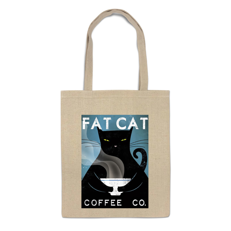 фото Сумка-шоппер printio fat cat