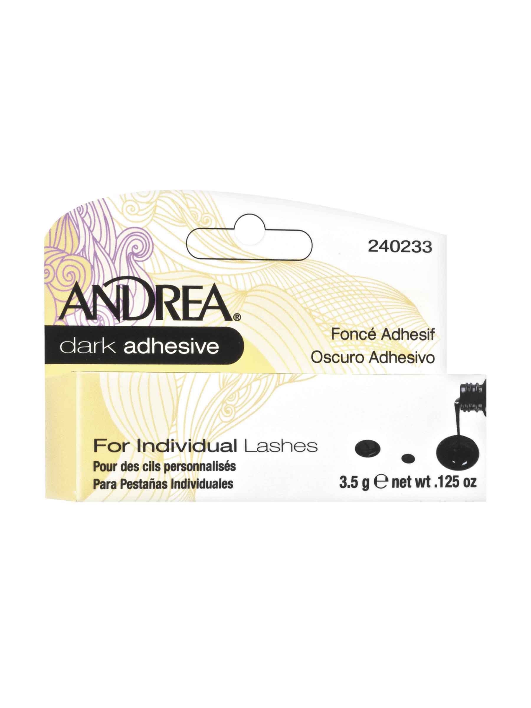 фото Клей для пучков andrea mod perma lash adhesive dark черный 3.5 г