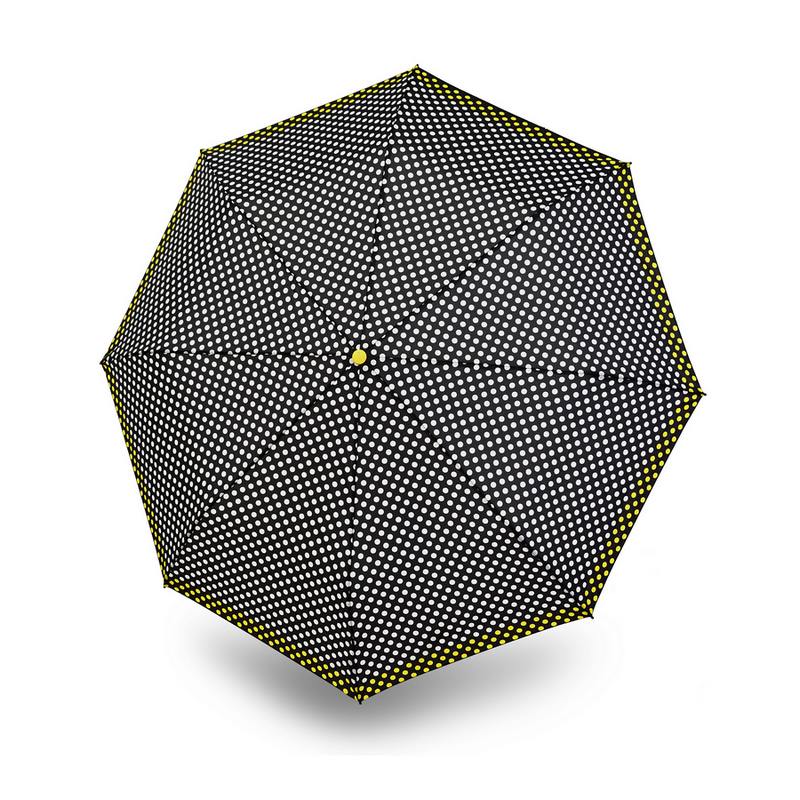 

Зонт складной женский автоматический Knirps E.200 ping pong yellow, E.200