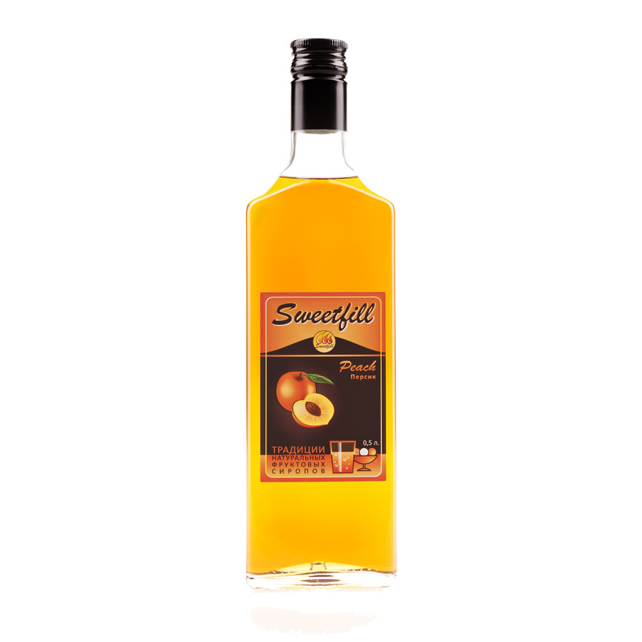 

Сироп Sweetfill Персик 0,5