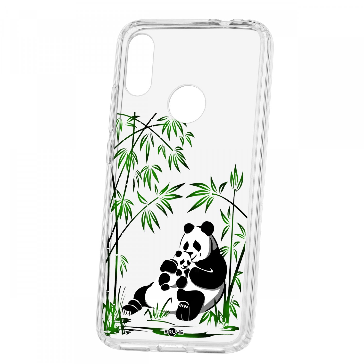 фото Чехол-накладка xiaomi redmi note 7 kruche print панды кruче
