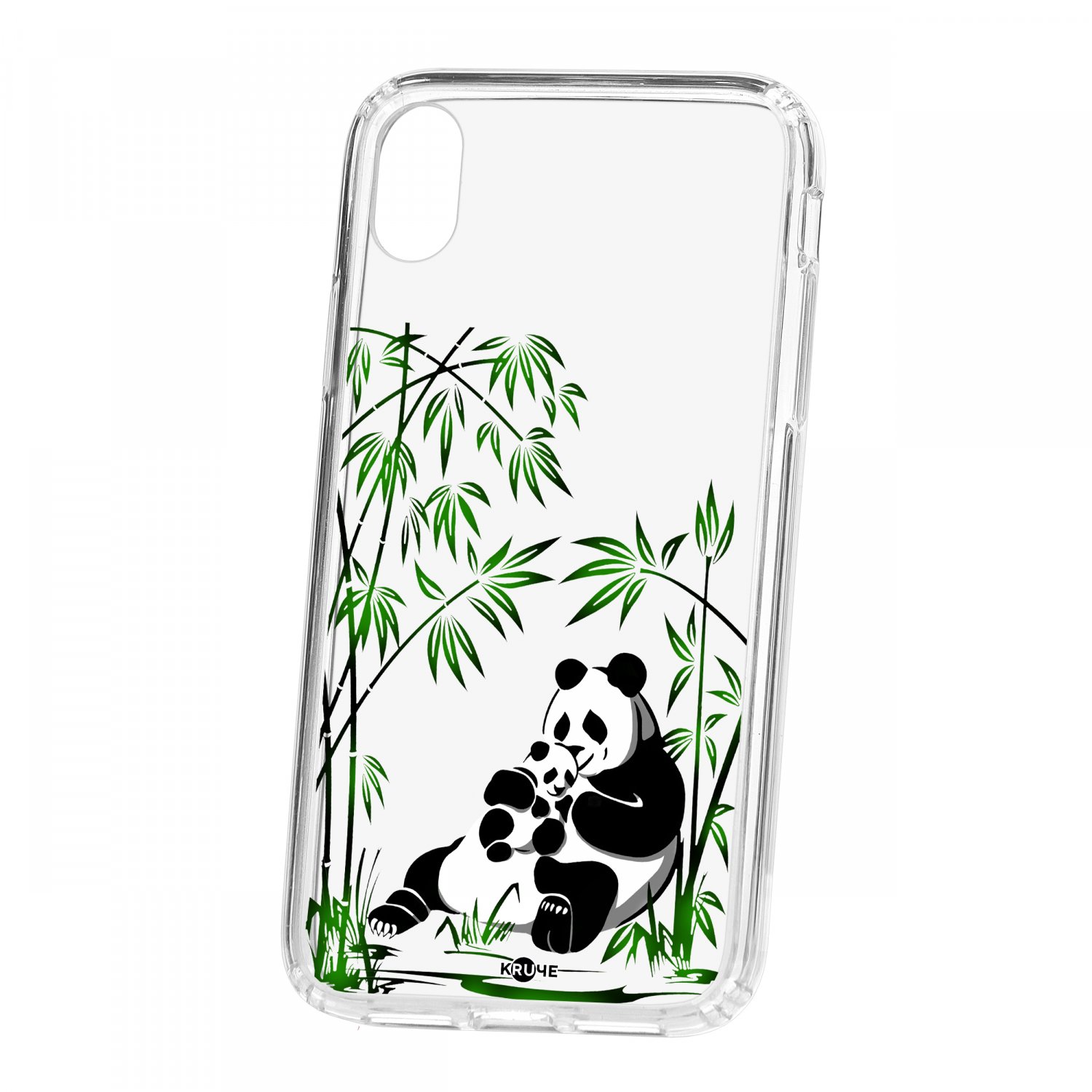 фото Чехол для apple iphone xr кruче print панды