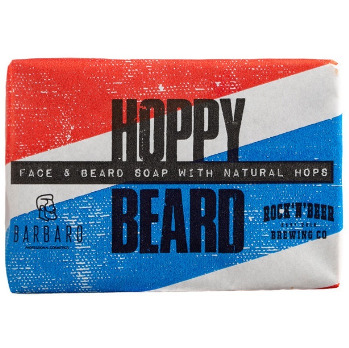 фото Мыло для бороды и лица barbaro hoppy beard face & beard soap with naturals hops 90 гр