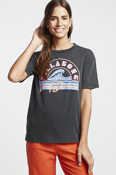 

Футболка женская Billabong Surf Dream черная M, Surf Dream