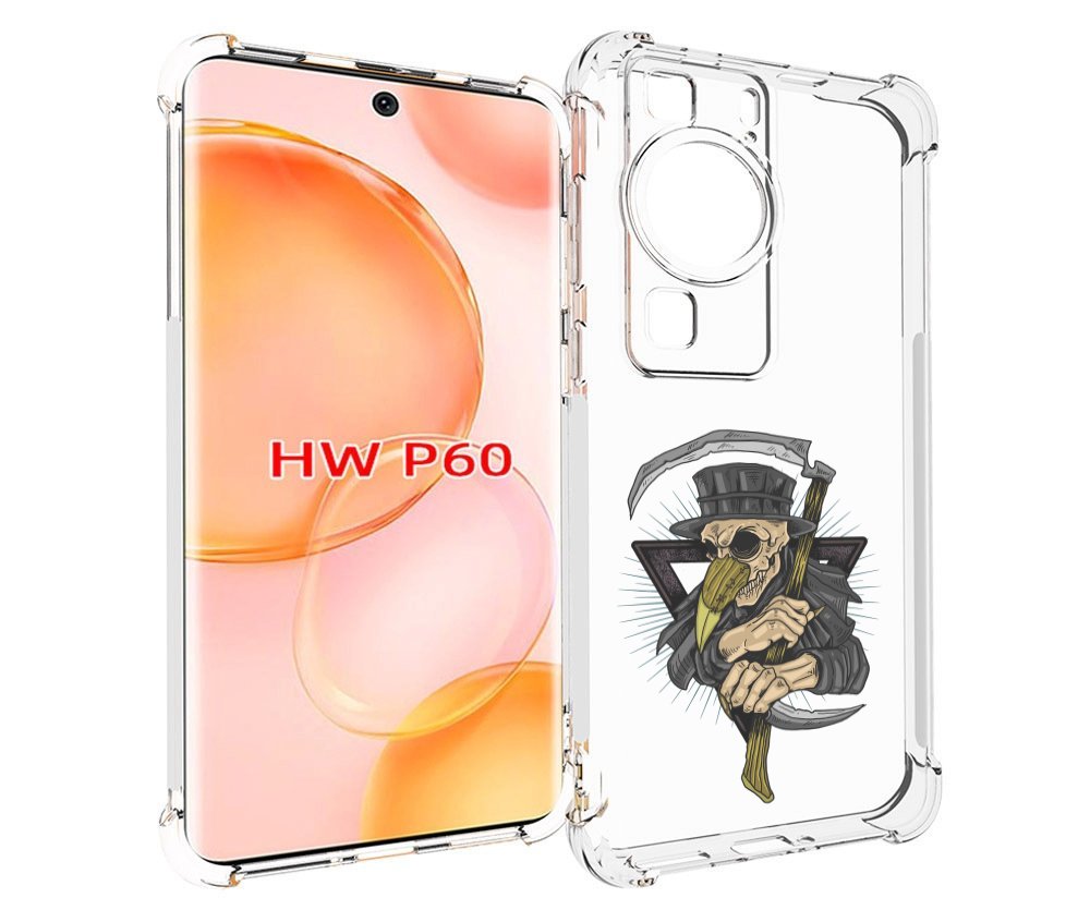 

Чехол MyPads борец-с-чумой для Huawei P60, Tocco