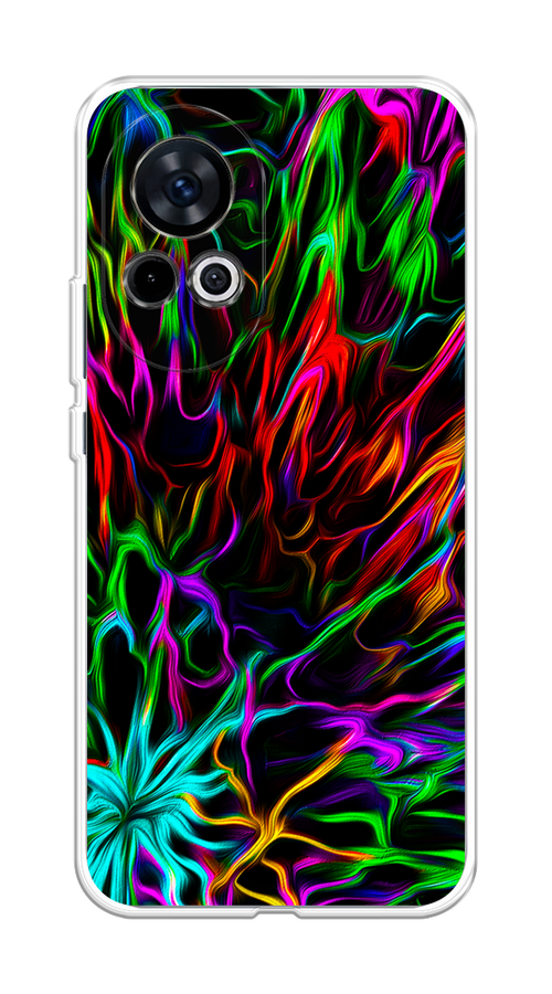 

Чехол на Huawei Nova 12 "Разноцветные разводы", Голубой;зеленый;оранжевый, 6123050-1