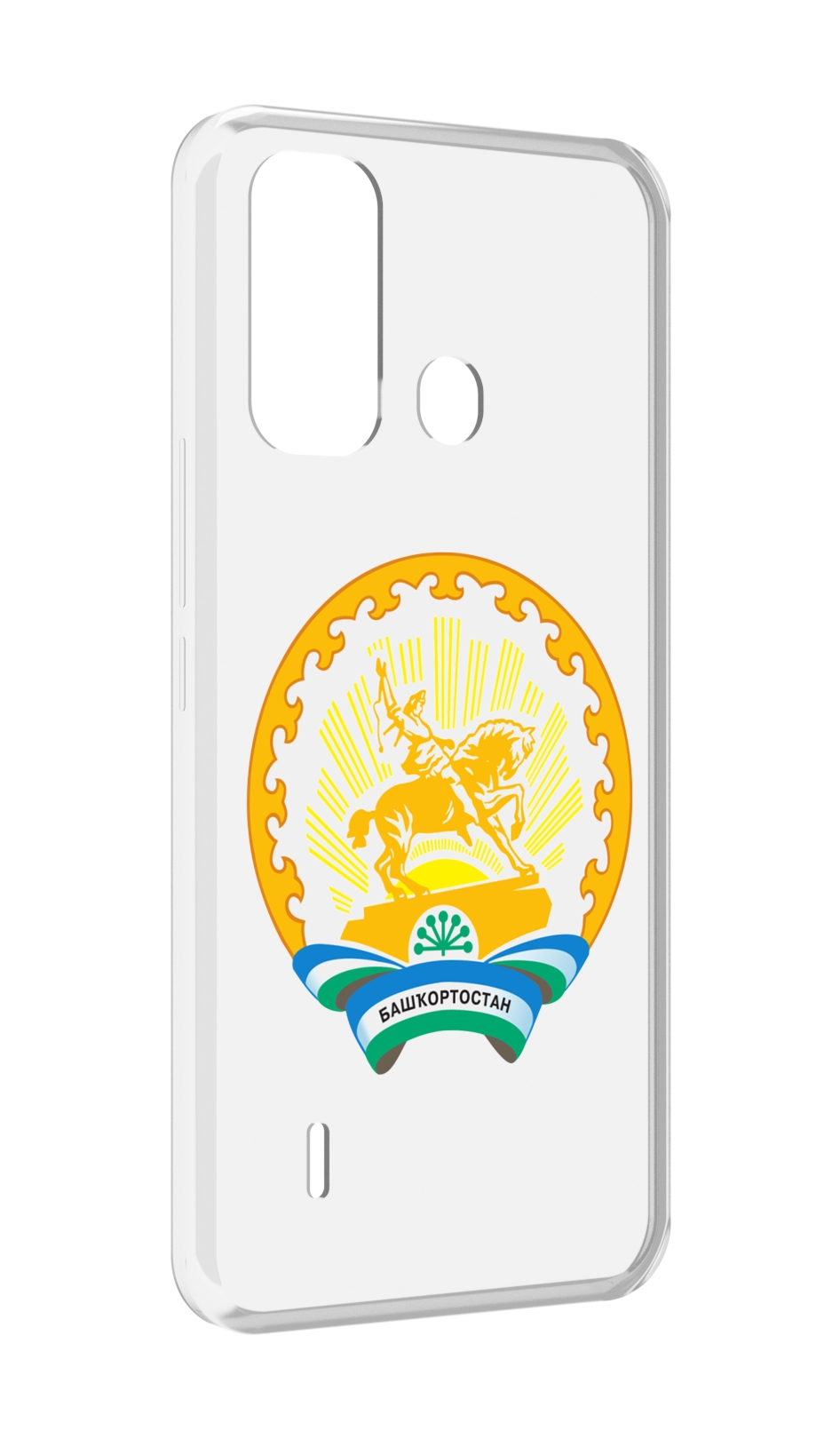

Чехол MyPads герб-башкортостан-уфа для ITEL A49 / A58 / A58 Pro, Прозрачный, Tocco
