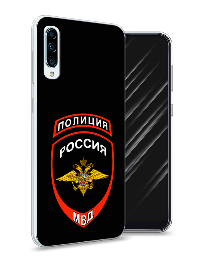 

Чехол Awog на Samsung Galaxy A50 "Полиция шеврон", Разноцветный, 27750-5