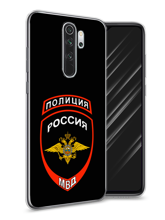 

Чехол Awog на Xiaomi Redmi Note 8 Pro "Полиция шеврон", Разноцветный, 36650-5