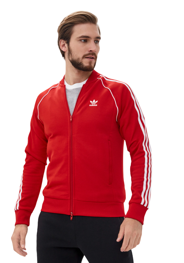 Толстовка мужская Adidas Z.N.E. Full Zip GQ6210 красная 52 RU adidas красный