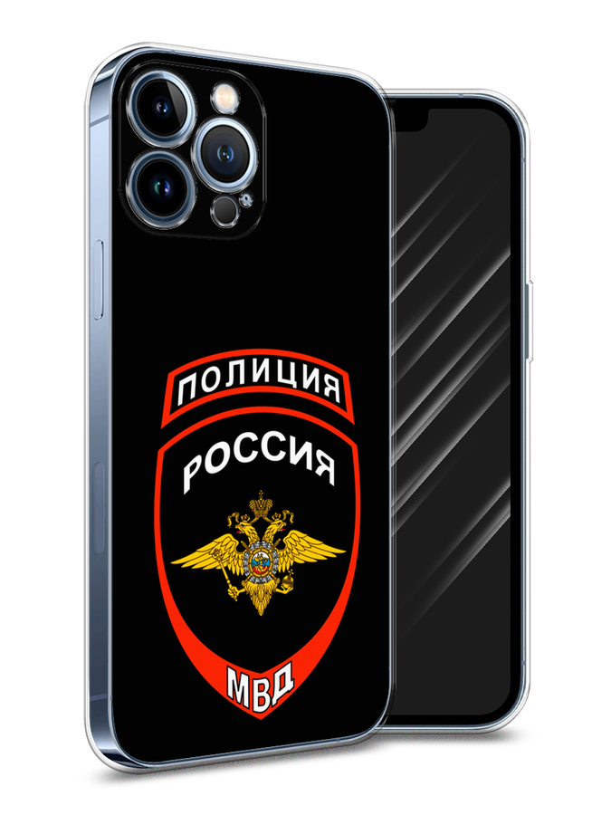

Чехол Awog на Apple iPhone 13 Pro Max / Айфон 13 Pro Max "Полиция шеврон", Разноцветный, 14450-5