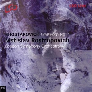SHOSTAKOVICH Symphony No. 11 'The Year 1905'. London Symphony Orchestra / Mstislav Rostrop