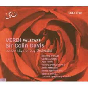 VERDI Falstaff. Michele Pertusi, Carlos Alvarez, London Symphony Orchestra / Davis.