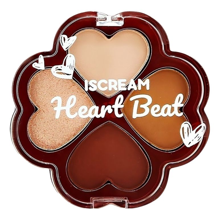 Тени для век Iscream Heart Beat тон 1 1,1 г