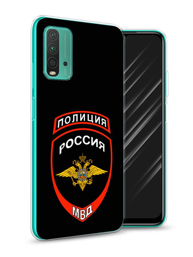 

Чехол Awog на Xiaomi Redmi 9T "Полиция шеврон", Разноцветный, 39850-5