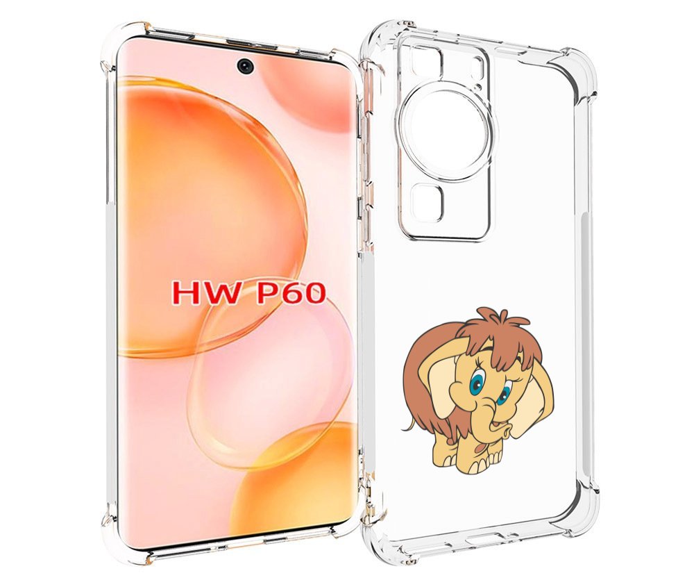 

Чехол MyPads волосатый-слоник детский для Huawei P60, Tocco