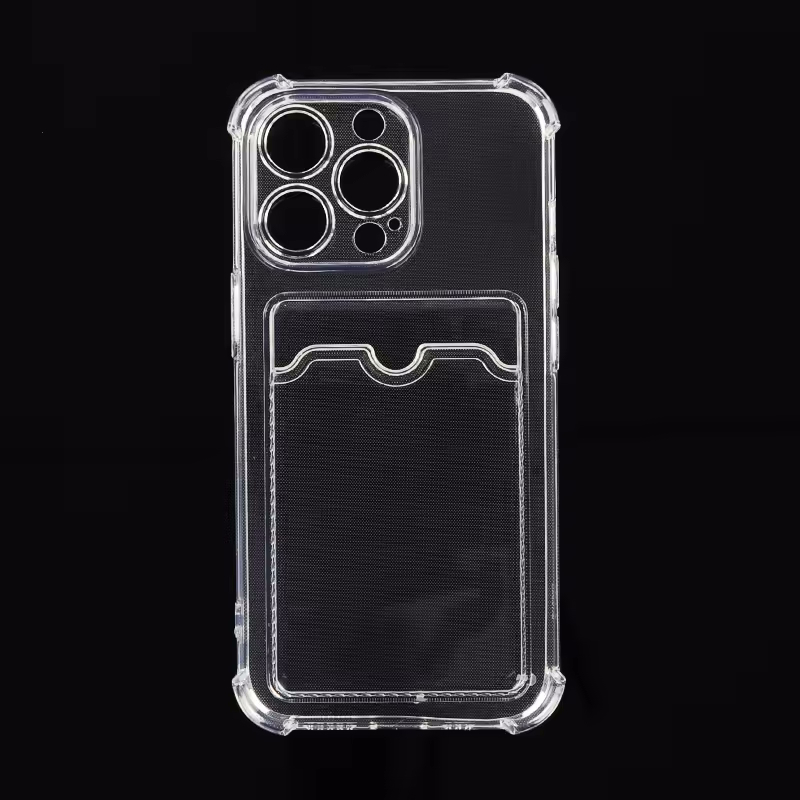 

Чехол на Apple iphone 15 Pro Max с карманом картхолдер прозрачный, IPhone 15 Pro Max