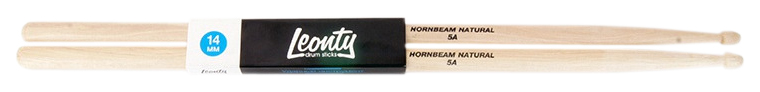 

Палочки для барабана Leonty L5AW Hornbeam Natural 5A, L5AW Hornbeam Natural 5A