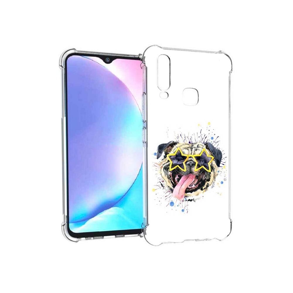 

Чехол MyPads Tocco для Vivo Y17 мопс боксер (PT136369.382.482), Tocco