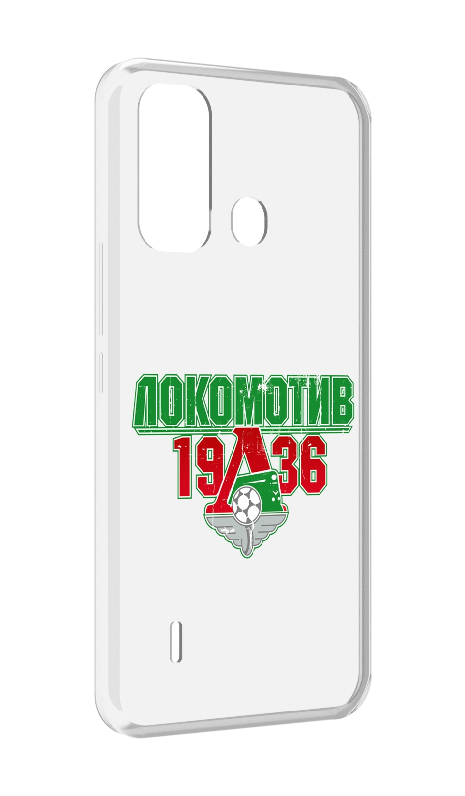

Чехол MyPads ФК локомотив 1936 для ITEL A49 / A58 / A58 Pro, Прозрачный, Tocco