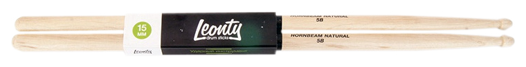 

Палочки для барабана Leonty L5BW Hornbeam Natural 5В, L5BW Hornbeam Natural 5В