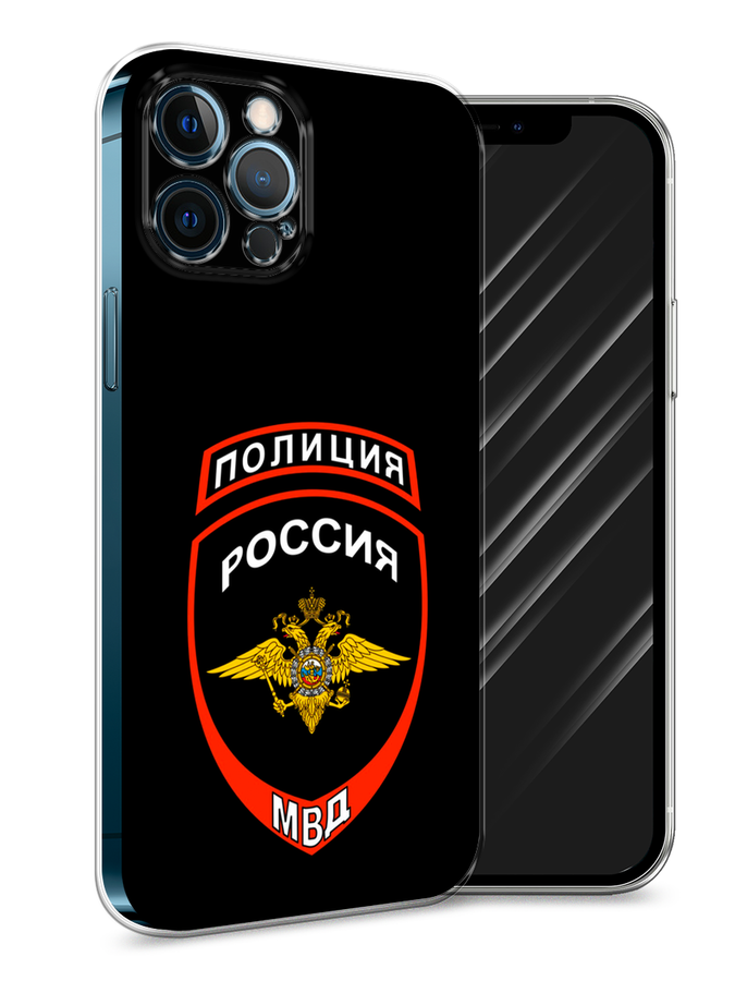 

Чехол Awog на Apple iPhone 12 Pro Max / Айфон 12 Pro Max "Полиция шеврон", Разноцветный, 12750-5