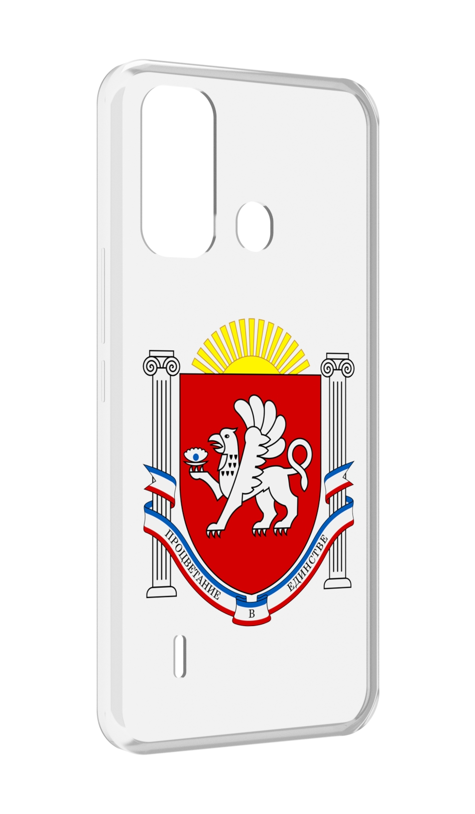 

Чехол MyPads герб-крым-симферополь для ITEL A49 / A58 / A58 Pro, Tocco