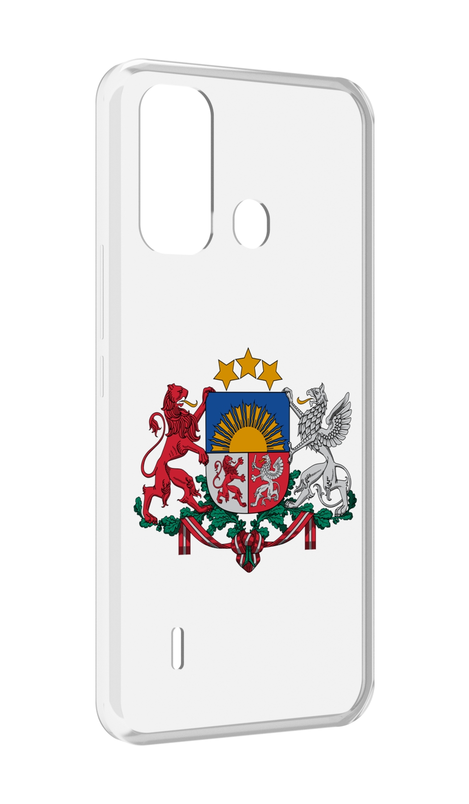 

Чехол MyPads герб-латвии для ITEL A49 / A58 / A58 Pro, Прозрачный, Tocco