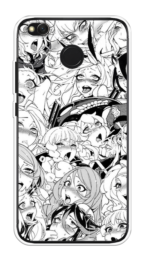 

Чехол на Xiaomi Redmi 4X "Ахегао манга тян", Черный;белый;серый, 31450-1