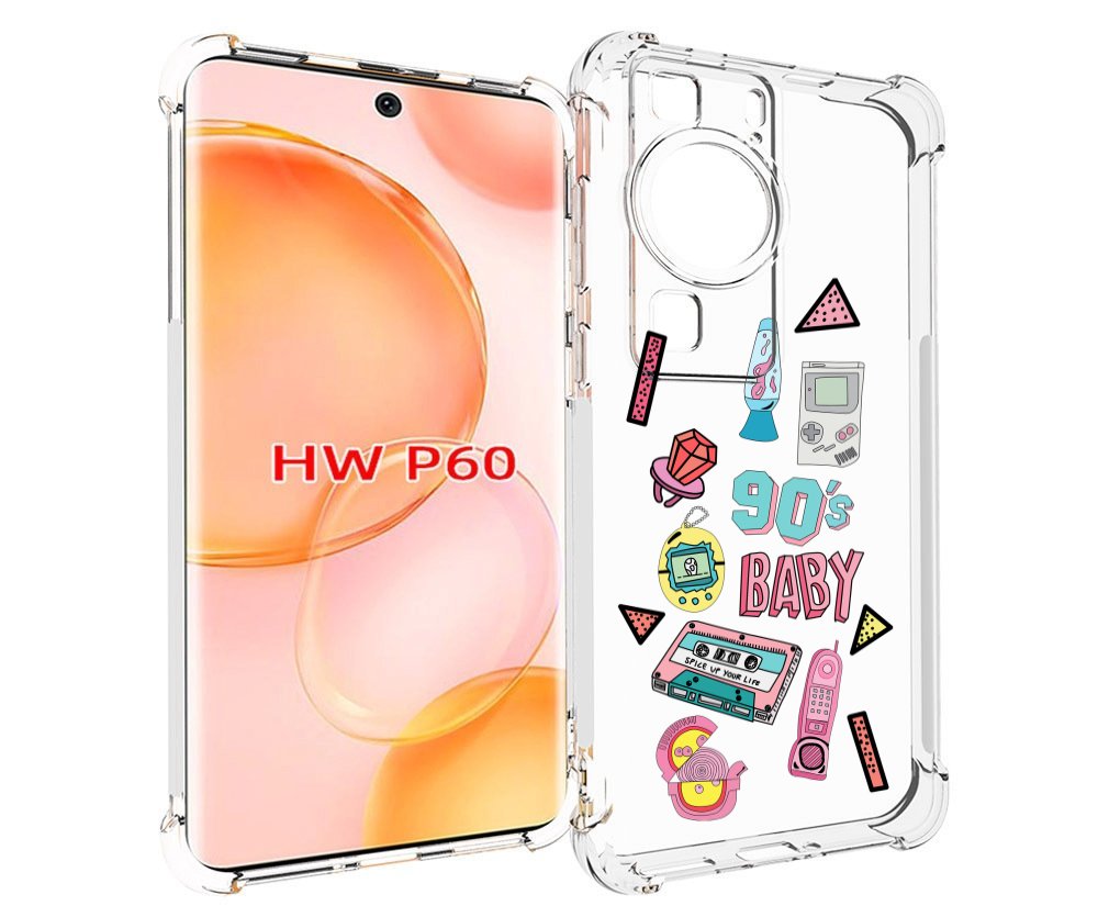 

Чехол MyPads гаджеты-90х для Huawei P60, Tocco