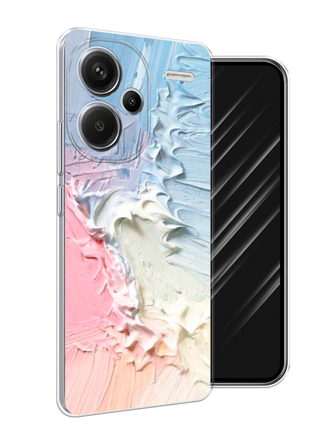 

Чехол Awog на Redmi Note 13 Pro+ "Фруктовое мороженное", Голубой;розовый;желтый, 320250-1