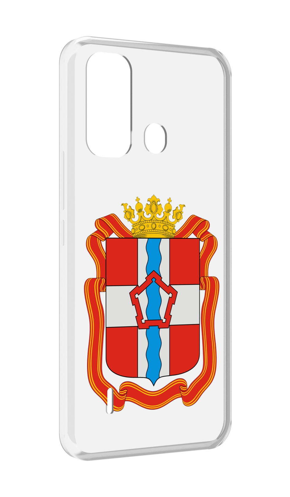 

Чехол MyPads герб-омскои-области для ITEL A49 / A58 / A58 Pro, Прозрачный, Tocco