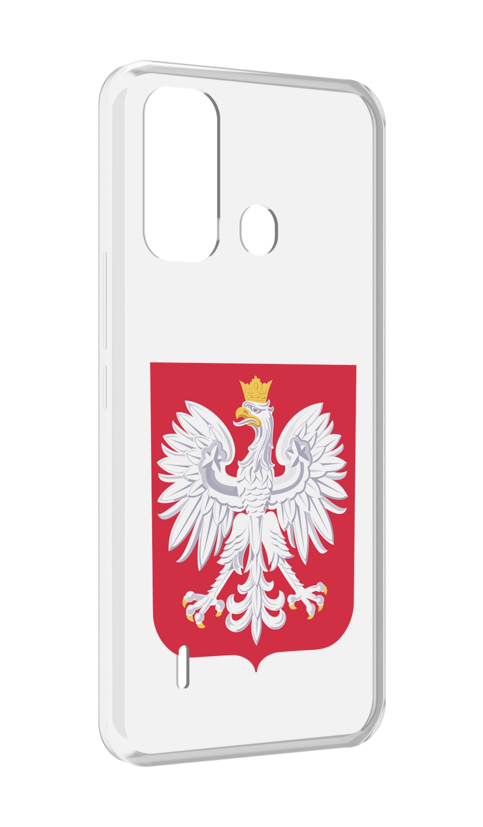 

Чехол MyPads герб-польши для ITEL A49 / A58 / A58 Pro, Прозрачный, Tocco