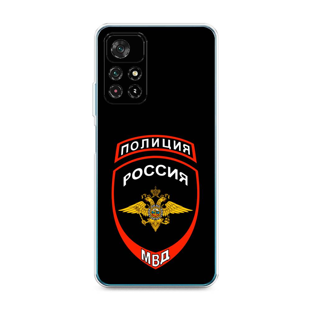 

Чехол Awog на Poco M4 Pro 5G "Полиция шеврон", Разноцветный, 311850-5