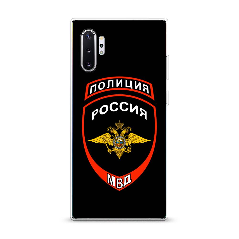 

Чехол Awog на Samsung Galaxy Note 10 + "Полиция шеврон", Разноцветный, 28550-5