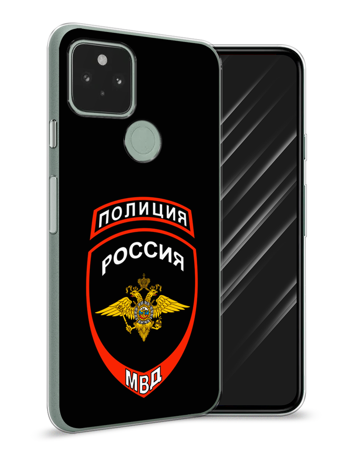 

Чехол Awog на Google Pixel 5A "Полиция шеврон", Разноцветный, 271050-5