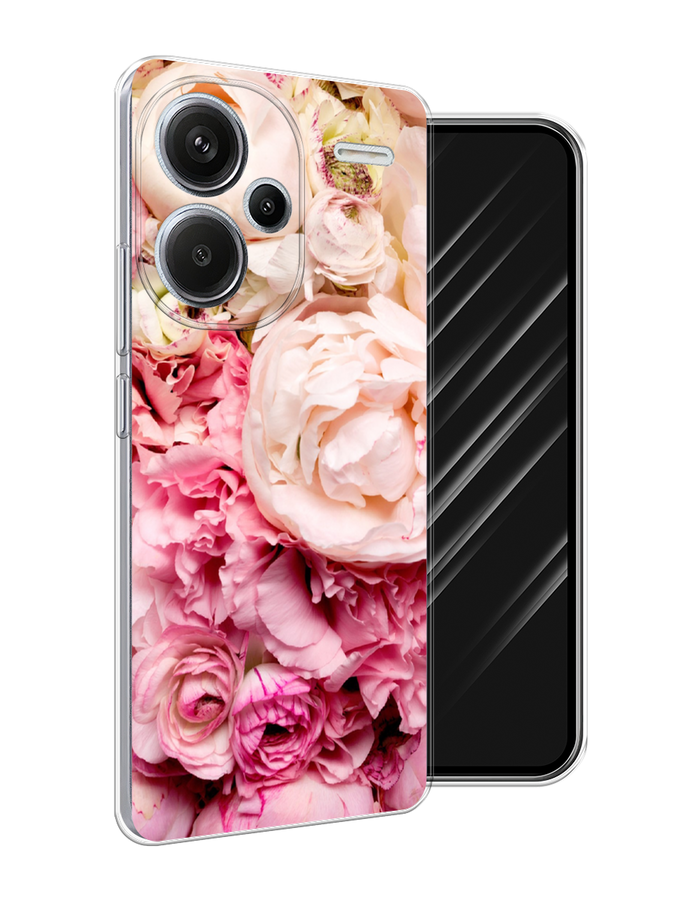 

Чехол Awog на Redmi Note 13 Pro+ "Пионы яркие", Розовый, 320250-1