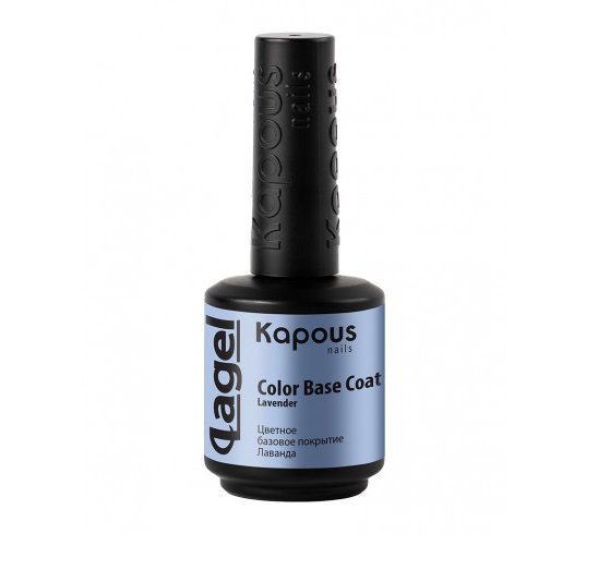 Покрытие базовое Kapous Professional Nails цветное Дынный 15мл berka каучуковое базовое покрытие для гель лака rubber base hard 7