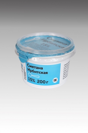 

Сметана Ирбитская БЗМЖ 15% 200 г