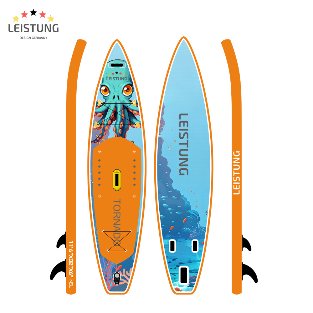 SUP-борд LEISTUNG TORNADO 350х81х15 см, до 180 кг