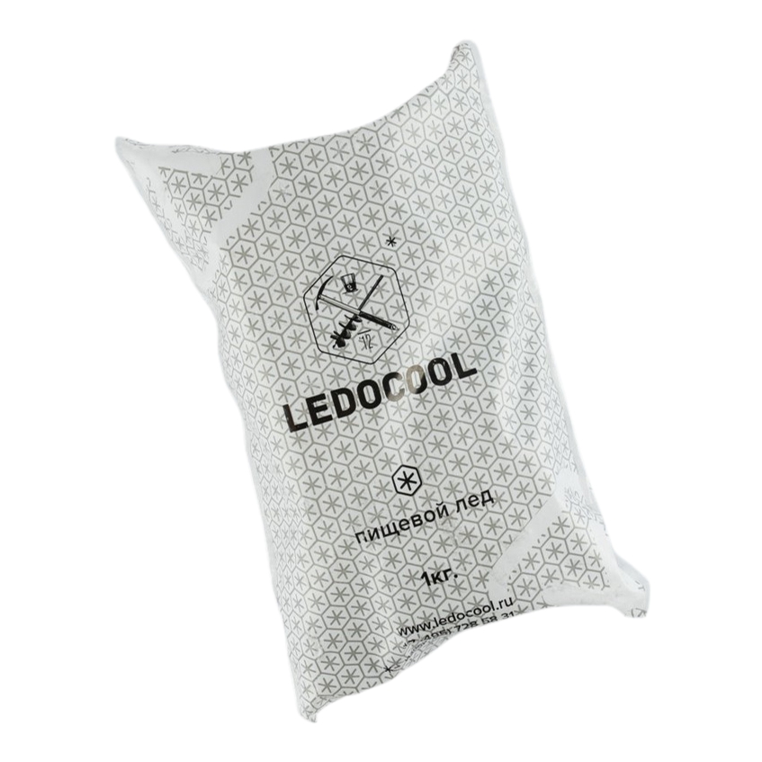 Лед пищевой Ledocool Фраппе 1 кг