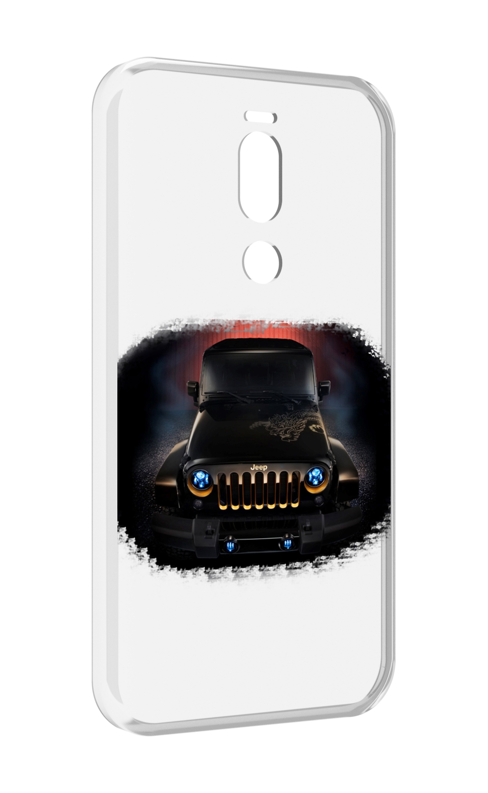 

Чехол Mypads Jeep 2 Для Meizu X8, Прозрачный, Tocco