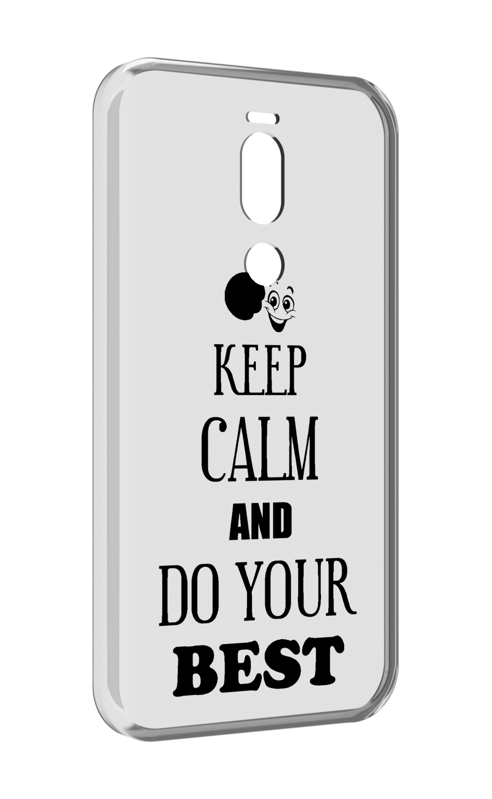 

Чехол Mypads Keep-Calm-And Для Meizu X8, Прозрачный, Tocco