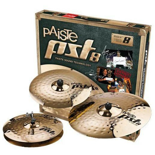 фото Тарелки для ударных набор paiste pst8 reflector rock set