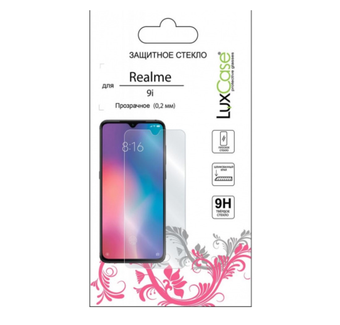 

Защитное стекло Luxcase Glass для realme 9i (глянцевое), Glass для realme 9i (глянцевое)