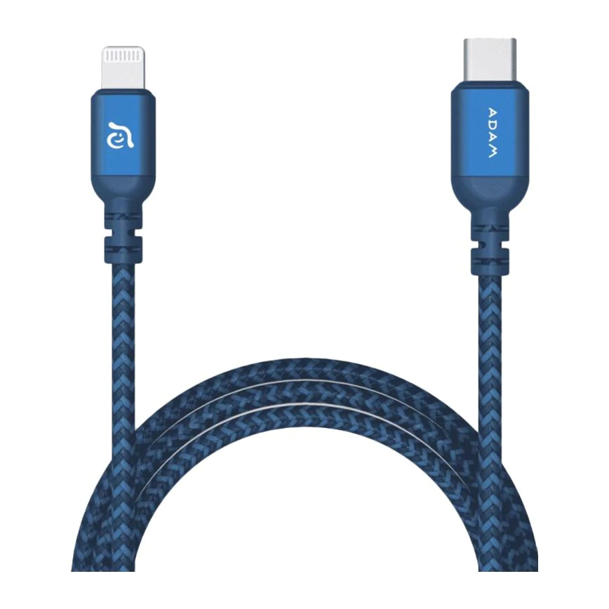 ADAM Elements PeAk II C120B USB-C - Lightning 1.2м (синий)