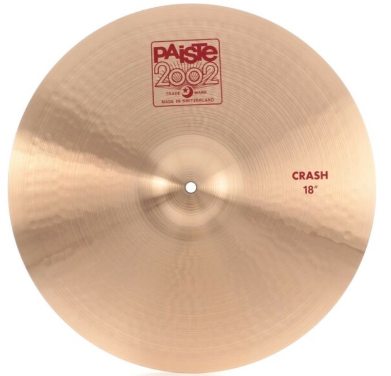 фото Тарелка для ударной установки paiste 0001061418 2002 crash тарелка 18"